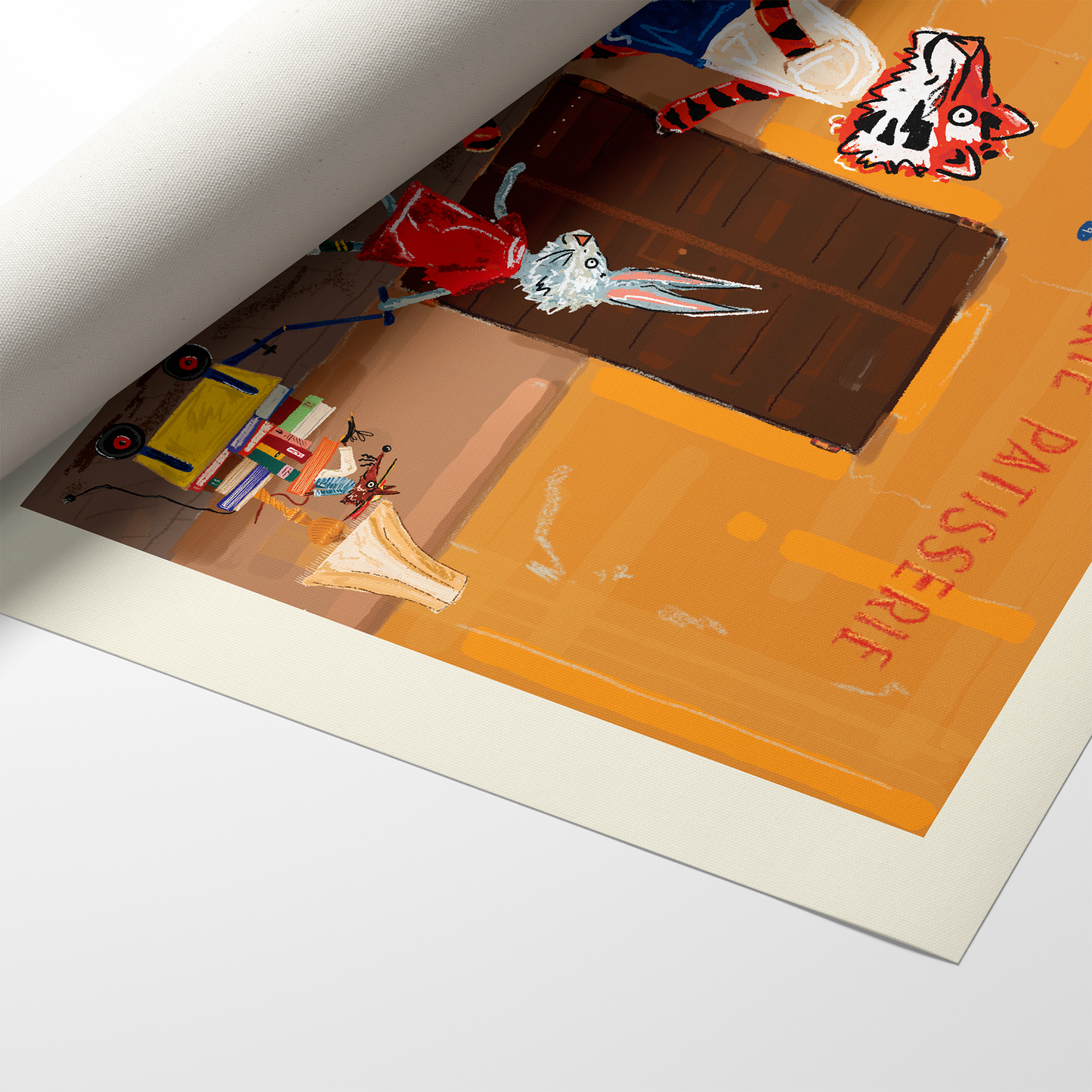 Market Day! / A2 Frame + Print
